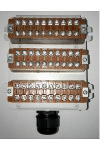 БКТ 30х2 (металл) Бокс кабельный телефонный