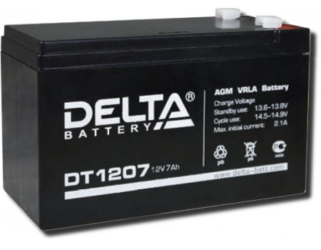 Delta DT 1207 Аккумулятор герметичный свинцово-кислотный