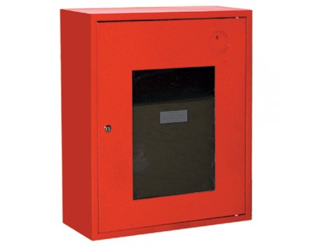 Ш-ПК-001НОК (ПК-310НОК) Шкаф пожарный навесной со стеклом красный