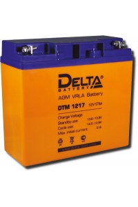 Delta DTM 1217 Аккумулятор герметичный свинцово-кислотный