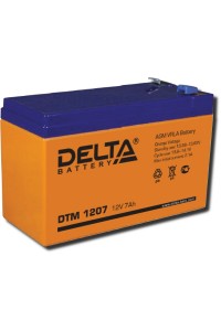 Delta DTM 1207 Аккумулятор герметичный свинцово-кислотный
