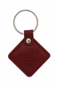 VIZIT-RF2.2 red Брелок proximity кожаный