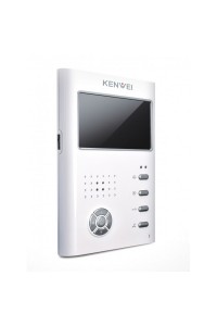 KW-E430C (белый) Монитор видеодомофона цветной