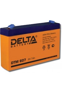 Delta DTM 607 Аккумулятор герметичный свинцово-кислотный