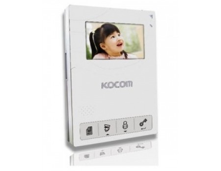 KCV-434SD (белый) Монитор видеодомофона цветной