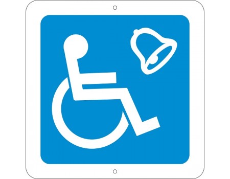 Инвалид (145х145 мм) Табличка с пиктограммой