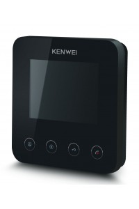 KW-E401FC (черный) Монитор видеодомофона цветной