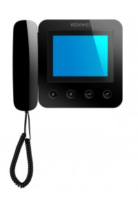 KW-E400FC (черный) Монитор видеодомофона цветной
