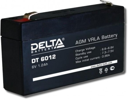 Delta DT 6012 Аккумулятор герметичный свинцово-кислотный