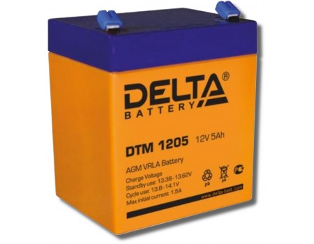Delta DTM 1205 Аккумулятор герметичный свинцово-кислотный