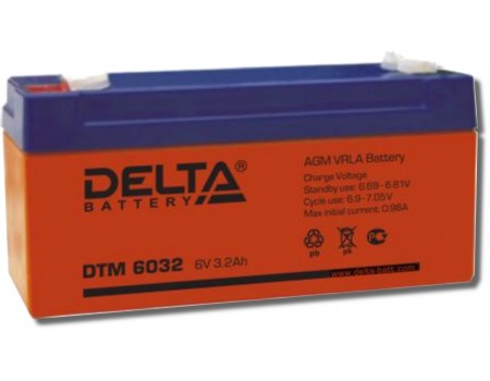 Delta DTM 6032 Аккумулятор герметичный свинцово-кислотный