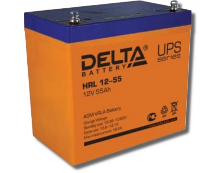 Delta HRL 12-55 Аккумулятор герметичный свинцово-кислотный