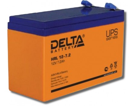 Delta HRL 12-7.2 Аккумулятор герметичный свинцово-кислотный