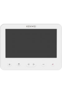 KW-E706FC-W200 (белый) Монитор видеодомофона цветной