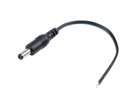 Разъем питания DCx2.1 (штекер), с кабелем (FW-12/24) Разъем питания с кабелем вилка