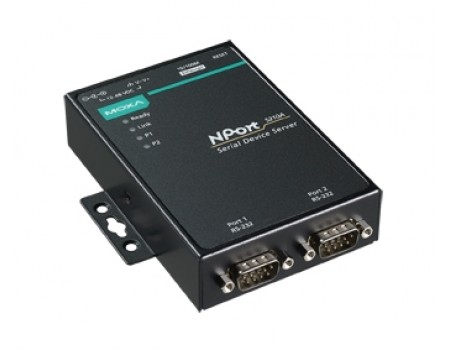 NPort 5210A 2-портовый асинхронный сервер RS-232 в Ethernet