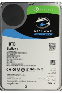 HDD 10000 GB (10 TB) SATA-III SkyHawk (ST10000VX0004) Жесткий диск (HDD) для видеонаблюдения