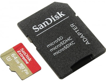 SDSQXAF-064G-GN6MA Карта памяти microSDXC, 64 ГБ, Class 10