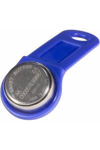 Ключ SB 1990 A TouchMemory (синий) Ключ электронный Touch Memory с держателем