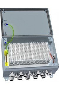 КМ-7-03 Коробка монтажная для коммутации линий связи