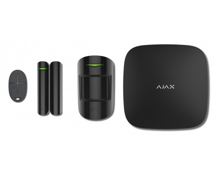 Ajax StarterKit (black) Комплект радиоканальной охранной сигнализации