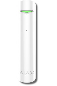 Ajax GlassProtect (white) Извещатель охранный поверхностный звуковой радиоканальный