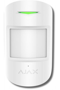 Ajax CombiProtect (white) Извещатель охранный оптико-электронный комбинированный радиоканальный