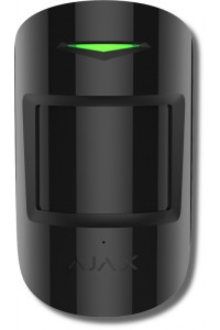 Ajax CombiProtect (black) Извещатель охранный оптико-электронный комбинированный радиоканальный