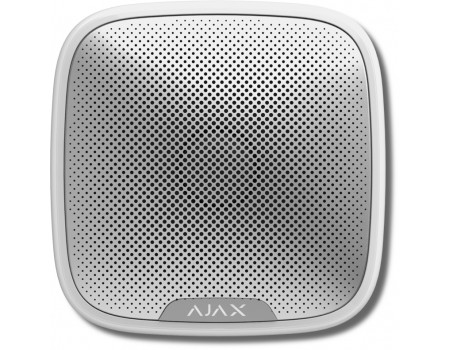 Ajax StreetSiren (white) Оповещатель свето-звуковой радиоканальный
