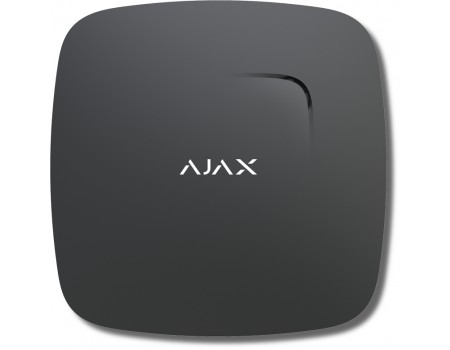 Ajax FireProtect (black) Извещатель пожарный дымо-тепловой радиоканальный с встроенной сиреной