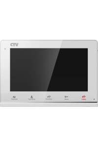 CTV-M3700 (цвет белый) Монитор домофона цветной с функцией «свободные руки»