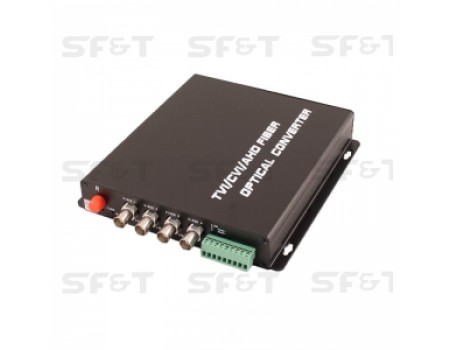 SF42S5R/HD Приемник 4-канальный по оптоволокну