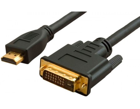 WH-141(10m) Кабель HDMI 1.4, А (вилка)- DVI-D (24+1) (вилка)