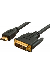 WH-141(20m) Кабель HDMI 1.4, А (вилка)- DVI-D (24+1) (вилка)