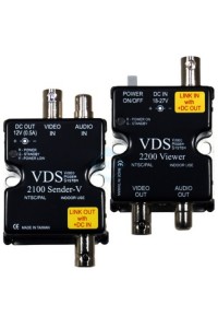 VDS 2100/2200 Удлинитель видео-, аудиосигнала, напряжения питания по коаксиальному кабелю