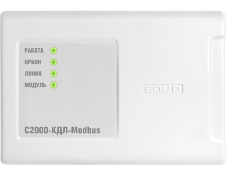 С2000-КДЛ-Modbus Контроллер двухпроводной линии с гальванической изоляцией