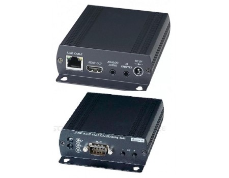 HE05BR Приемник HDMI, RS232, аудио и ИК-сигналов