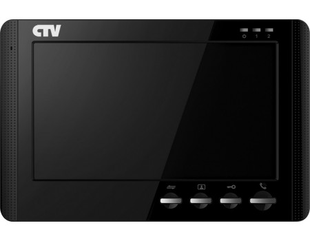 CTV-M1700M (цвет черный) Монитор домофона цветной с функцией «свободные руки»